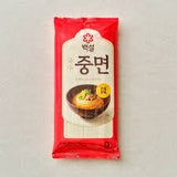 CJ 백설 제일 중면 900g CJ Korean style Noodles 900g
