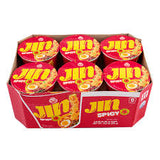 오뚜기 진라면 6컵 매운맛 65g*6 OTG Jin Cup Spicy 65g*6