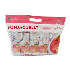 청정원 곤약젤리 [복숭아] 150ml*10 CJW Konjac Jelly [Peach] 150ml*10