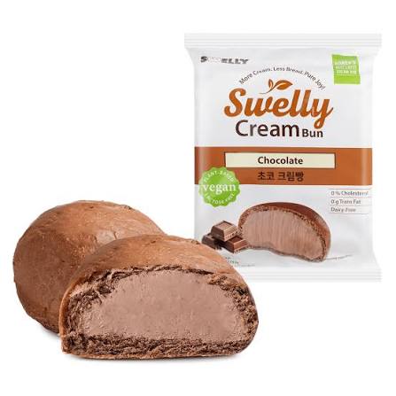 스웰리 크림빵 [초코] 130g SWY Cream Bun [Chocolate] 130g