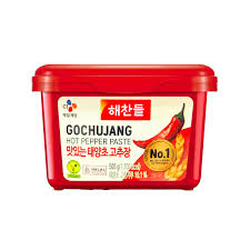 CJ 해찬들 맛있는 태양초 고추장 500g CJ Tasty Hot Pepper Paste 500g