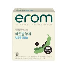 황성주 두유 국산콩 검은콩 고칼슘 190ml*16 ERM Dr Hwang's Black Bean&Calcium Soy Drink 190ml*16