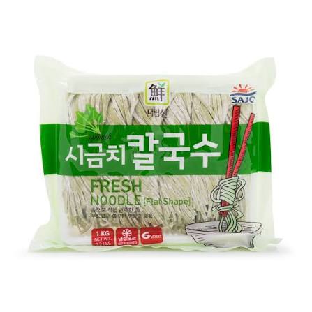 대림 생캉국수 [시금치] 1kg DLM Fresh Noodle [Spinach] 1kg
