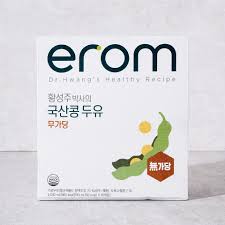 이롬 황성주 두유 국산콩 무가당 190ml*16 ERM Dr Hwang's Suger Free Soy Drink 190ml*16