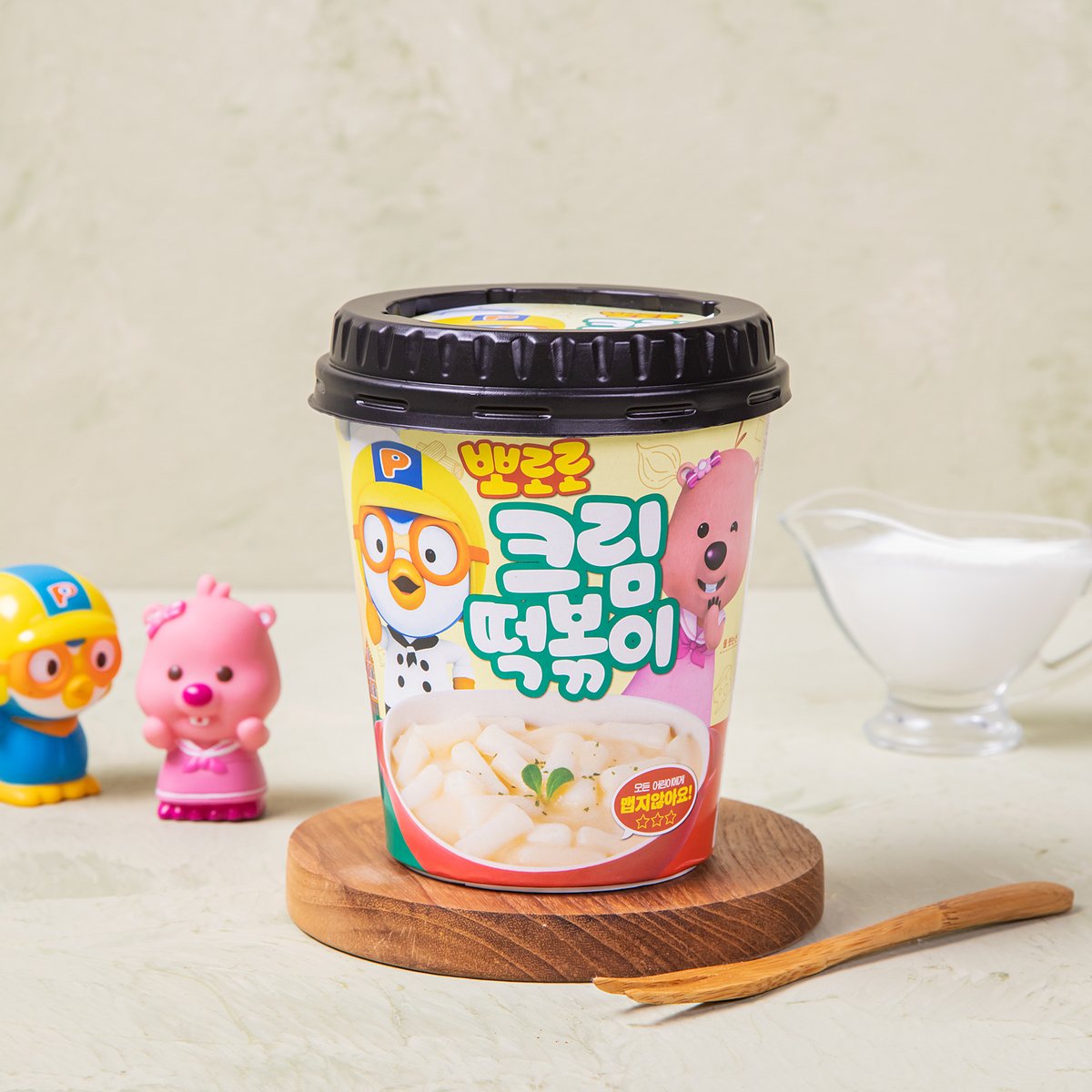 [세일] 그루나무 뽀로로 컵볶이 [크림] 115g GNM Pororo Tteokbokki Cup [Cream] 115g