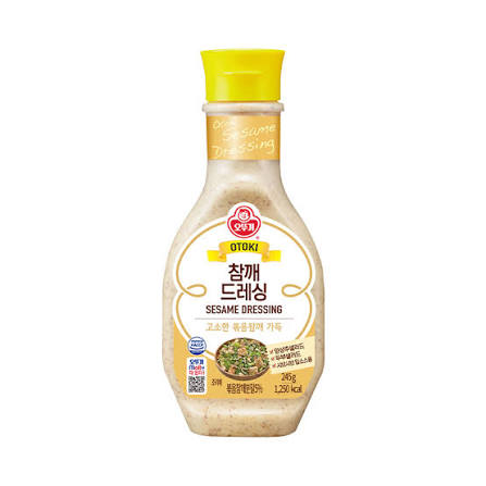 오뚜기 참깨 드레싱 245g OTG Sesame Dressing 245g
