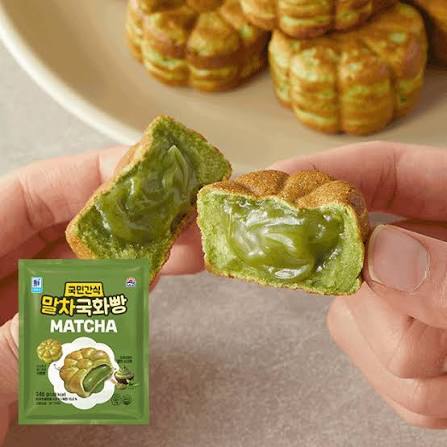 대림 말차 국화빵 240g DL Matcah Bun 240g