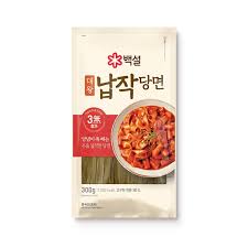 CJ 백설 대왕 납작 당면 300g CJ Potato Noodle Flat 300g