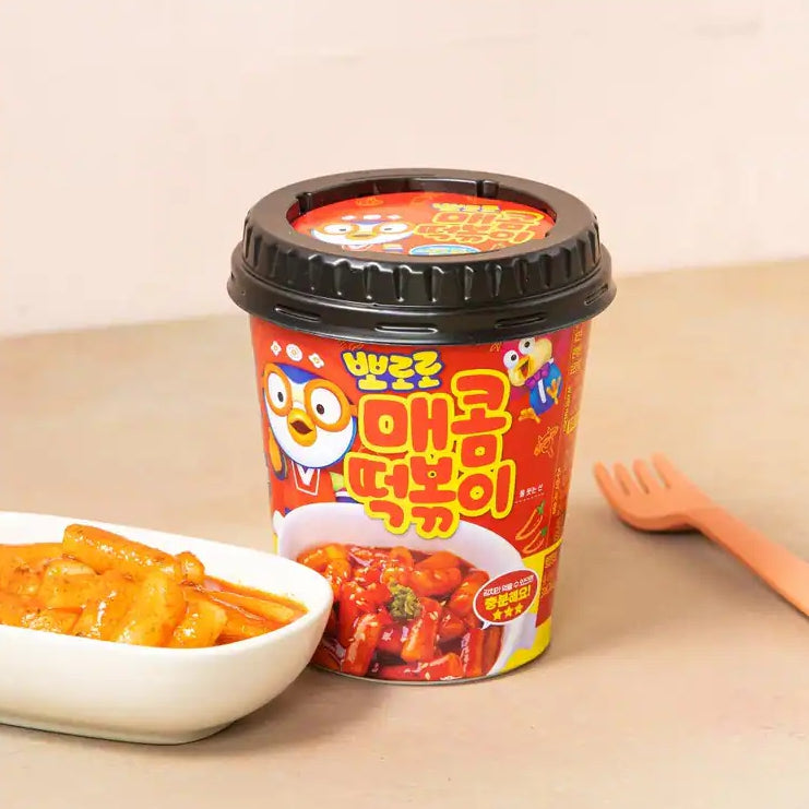 [세일] 그루나무 뽀로로 컵볶이 [매콤] 120g GNM Pororo Tteokbokki Cup [Spicy] 120g