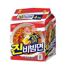 [세일] 오뚜기 진비빔면 멀티 156g*4 OTG Jin Bibim Ramen 156g*4