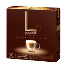 [1+1] 남양 루카스9 더블샷 라떼 커피믹스 10포 NY Lookas9 Doubleshot Latte Coffeemix 14.9g*10tb