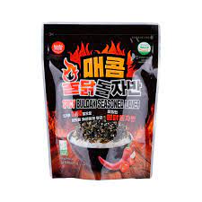 바다모아 매콤 불닭 돌자반 50g Roasted Seaweed Flakes With Spicy Chicken 50g