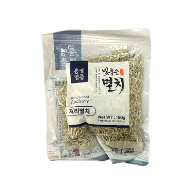 통영명품 빛좋은 멸치 [지리] [소] 150g TGY Dried Anchovy For Stir-Fry [S] 150g