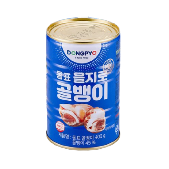 동표 골뱅이 캔 400g Dongpyo Bai Top Shell [Can] 400g
