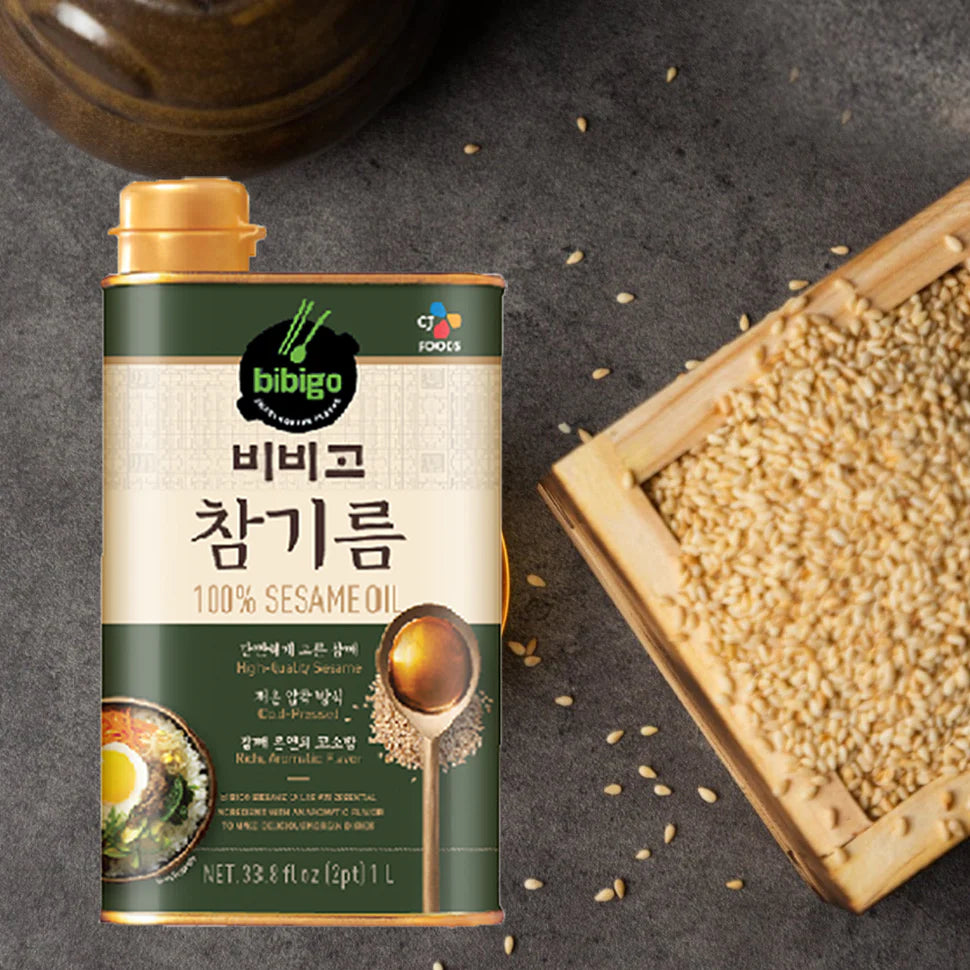CJ 비비고 참기름 1L CJ Bibigo Sesame Oil 1L