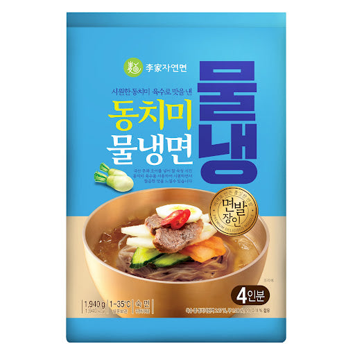 이가자연면 동치미 물냉면 1940g IGA Buckwheat Cold Noodle 1940g