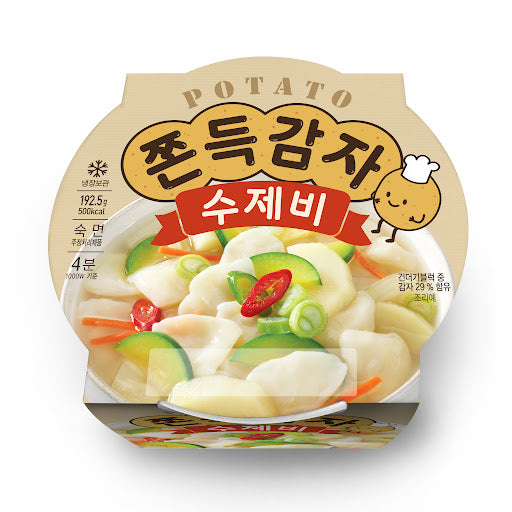 이가자연면 쫄깃한 감자수제비 195g IGANN Potato Wheat Flake Soup 195g