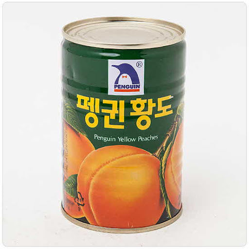 펭귄 황도 캔 400g PGN Yellow Peach 400g