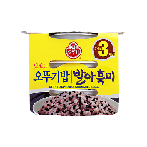 OTG Cooked Black Rice 210g*3pk