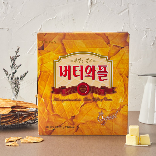 크라운 버터와플 점보 316g CRW Butter Waffle Big 316g