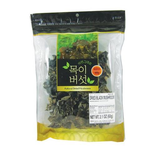용인유통 목이버섯 60g YI Dried Balck Fungus 60g