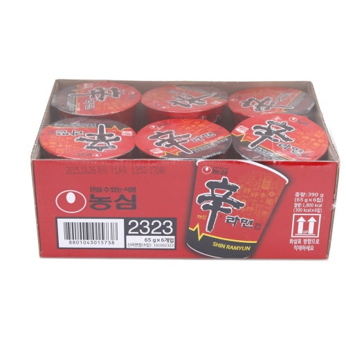 NS Shin Ramen Cup 68g*6