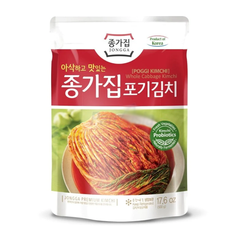 종가집 포기김치 1kg JG Whole Cabbage Kimchi 1kg