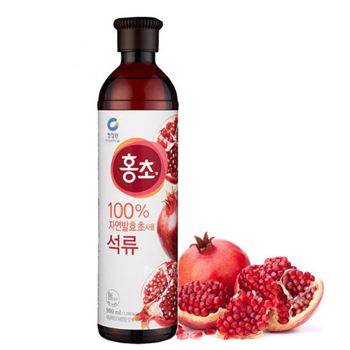 청정원 홍초바이탈 석류 900ml CJO Drinking Vinegar Pomegranate 900ml