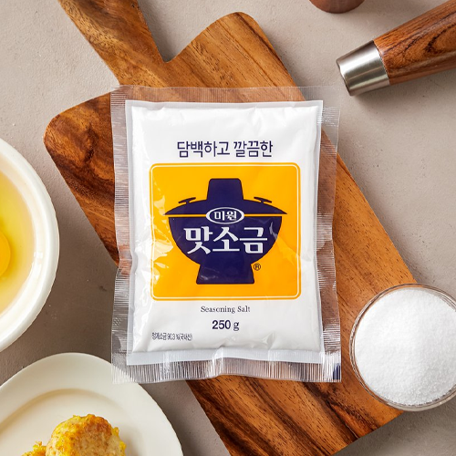 청정원 미원 맛소금 250g CJO Miwon Seasoning Salt 250g