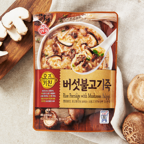 OTG Rice Porridge with Bulgogi/Mush 450g