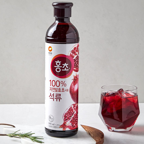 청정원 홍초바이탈 석류 900ml CJO Drinking Vinegar Pomegranate 900ml