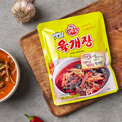 오뚜기 옛날 육개장 [파우치] 300g OTG Spicy Beef Soup [Pouch] 300g