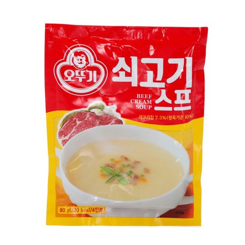 [세일] 오뚜기 쇠고기 스프 80g OTG Beef Soup Powder 80g