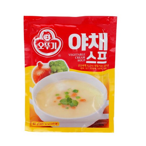 [세일] 오뚜기 야채스프 80g OTG Vegetable Soup Powder 80g