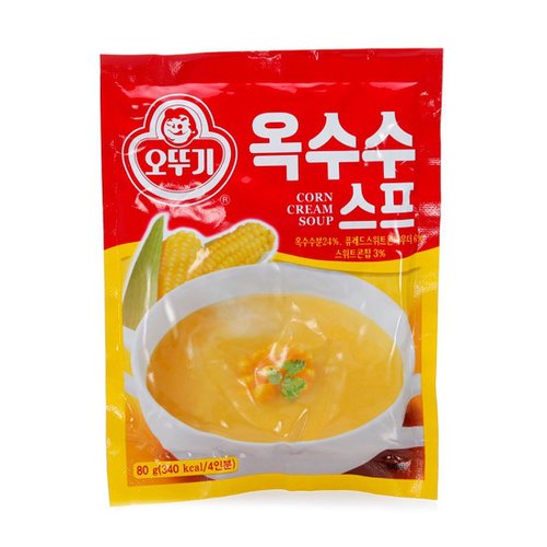 오뚜기 스프 옥수수 80g OTG Corn Soup 80g