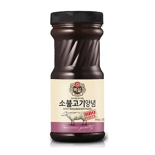 [세일] CJ 백설 소불고기 양념 840g CJ Beksul Beef Bulgogi Marinade 840g