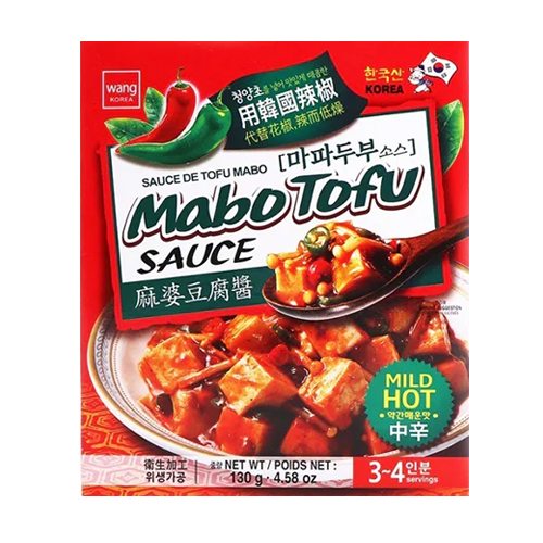 Wang Mabo Tofu Sauce Mild hot 130g