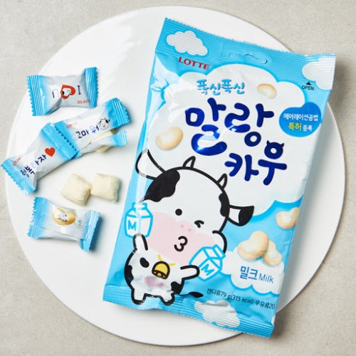 롯데 말랑카우 밀크 79g LT Soft Candy Milk 79g