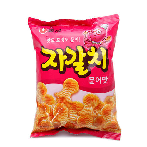 농심 자갈치 90g NS Taco Chip 90g