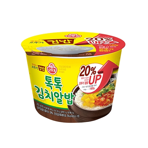 오뚜기 맛있는 컵밥 [톡톡 김치알밥] 222g