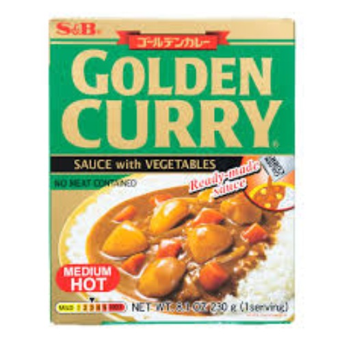 S&B Golden Curry (M-Hot) 230g