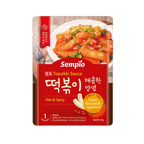 샘표 매콤한 떡볶이 양념 70g SP Topokki Sauce (Spicy) 70g