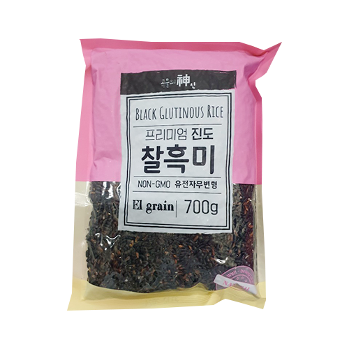 진성 곡물의 신 찰흑미 700g JS Black Sticky Rice 700g