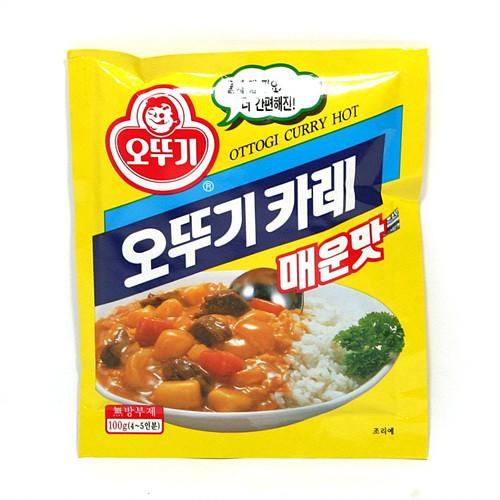 [세일] 오뚜기 카레 파우더 매운맛 100g OTG Curry Powder Hot 100g