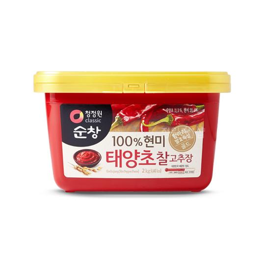 청정원 순창 태양초 찰 고추장 2kg CJO Sunchang Red Pepper Paste 2kg