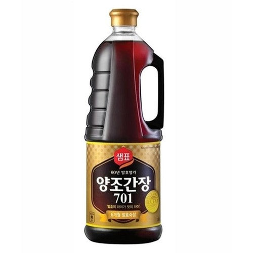 [세일] 샘표 양조간장 701 1.8L SP Naturally Brewed Soy Sauce 701 1.8L