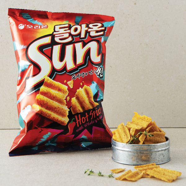 [세일] 오리온 썬칩 핫스파이시 135g ORI Sun Chip Hot Spicy 135g