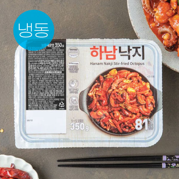 하남 낙지 [보통매운맛] 350g HN Nakji Stir-fried Octopus Normal Spicy 350g