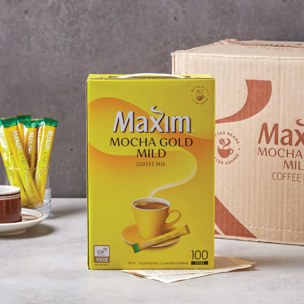 동서 맥심 모카골드 마일드 [100포] 12G*100 DS Maxim Mocha Gold Coffee 12G*100