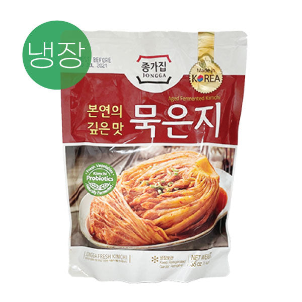 종가집 묵은지 1kg JG Old Fermented Kimchi 1kg